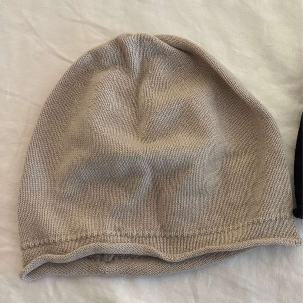 Beige Beanie